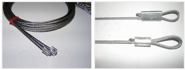 Extension Lift Cable for 7’ High Doors